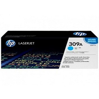 HP Q2671A สีฟ้า (309A) ตลับหมึกโทนเนอร์แท้ Original Laser jet 